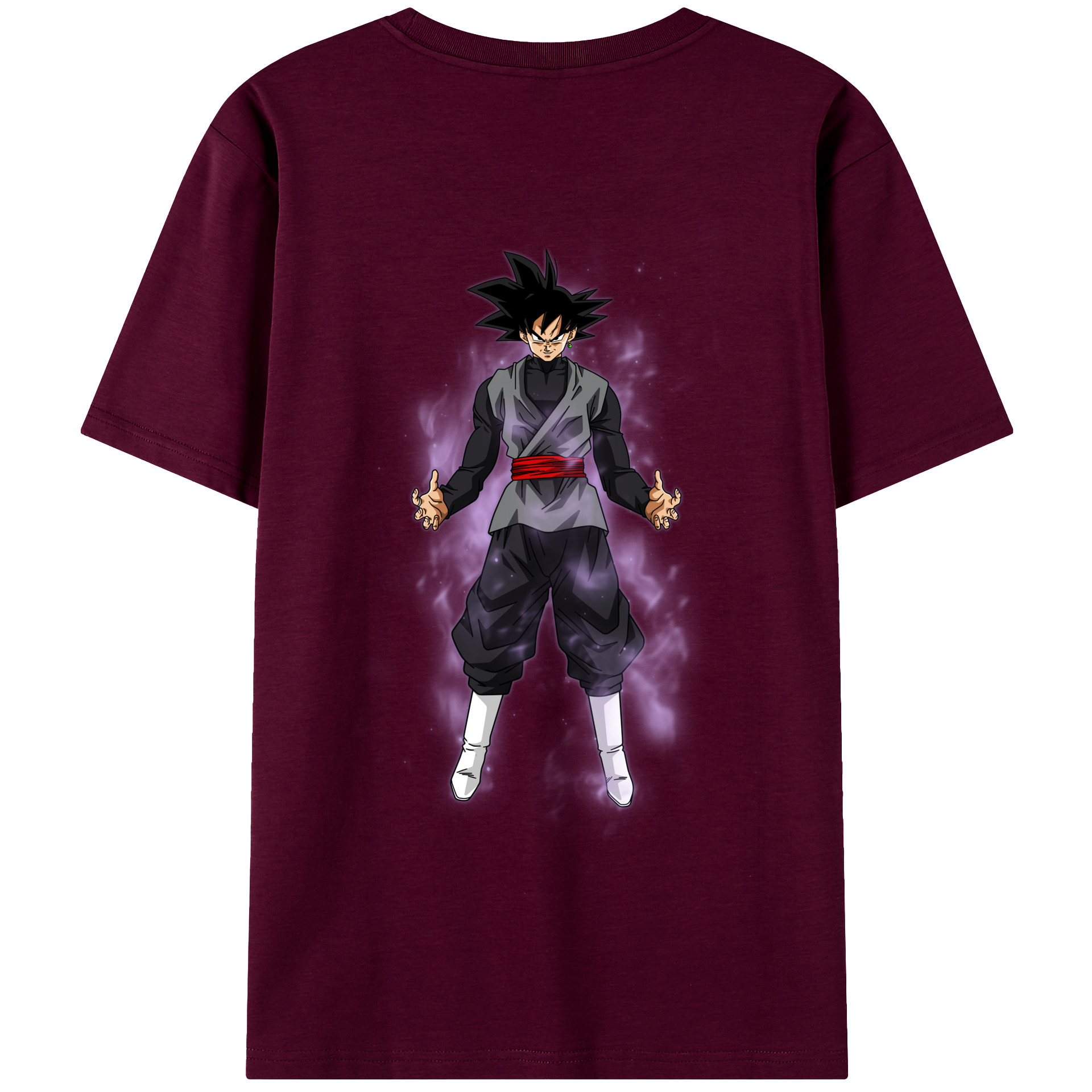 （画像用） ドラゴンボール ベジータ四世（Bejīta Yonsei）DRAGON BALL Vegeta IV レディース半袖Tシャツ(バックプリント)